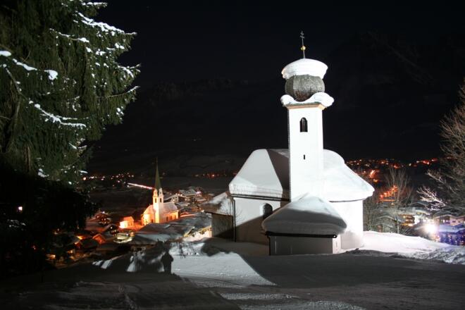 Maria-Heimsuchungs-Kapelle im Winter