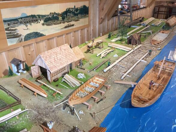 Schiffleutmuseum Modell