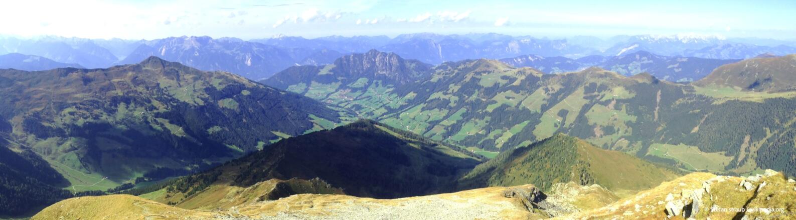 Alpbachtal von Süden