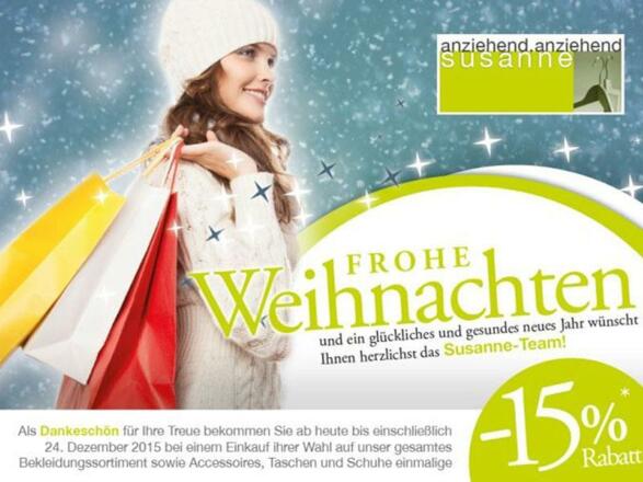Weihnachtsaktion - Susanne.anziehend