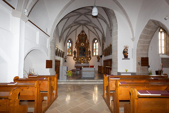 Pfarrkirche Pergkirchen - Innenansicht