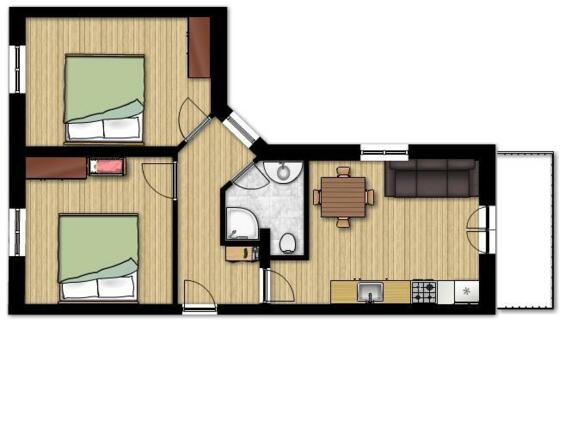 Tennengebirge Grundriss