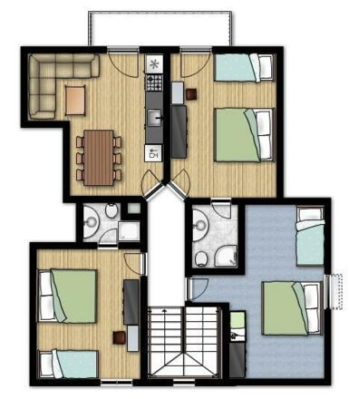 Grundriss Hagengebirge