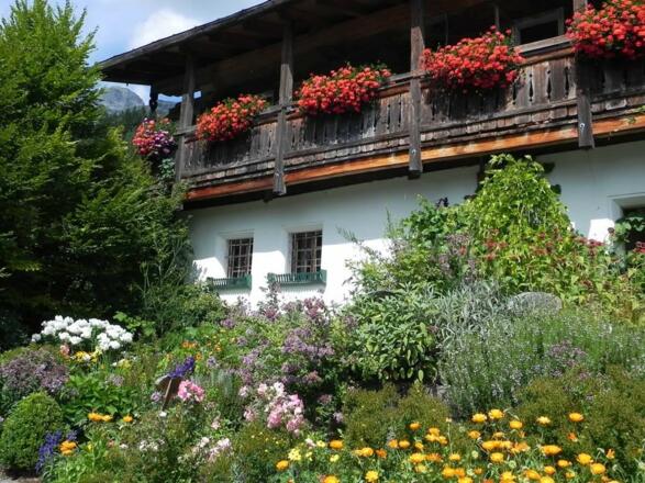 Kräutergarten am Erbhof Wildau im Lammertal