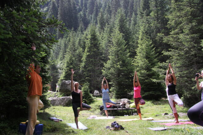 Yoga Energieplatz Grawa Wasserfall