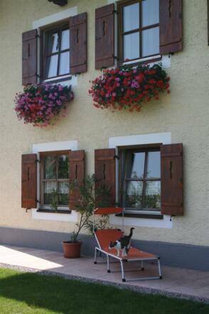 Liegemöglichkeiten im Garten