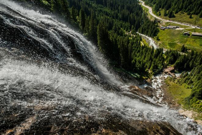 Yoga Energieplatz Grawa Wasserfall