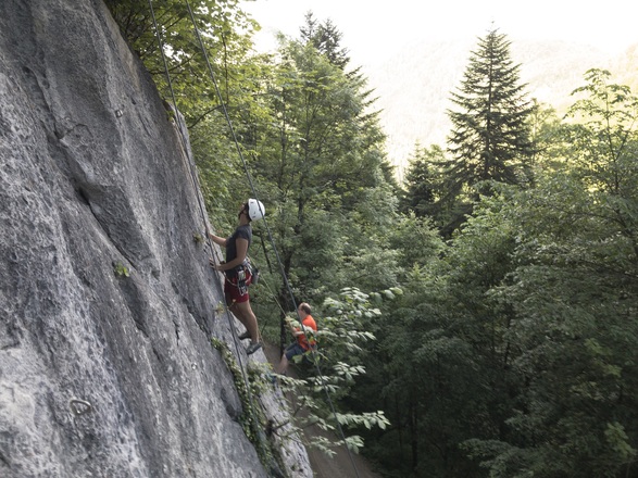 Auer Wandl, geneeigtes Wandl