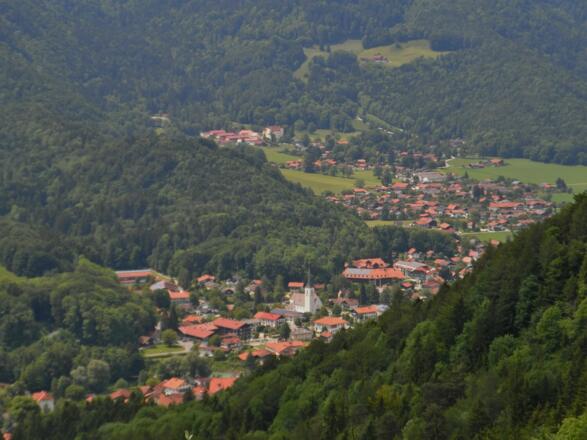 Herrlicher Ausblick auf Marquartstein