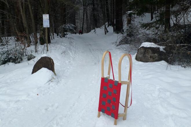 Aufstieg vom Wanderparkplatz Geigelstein