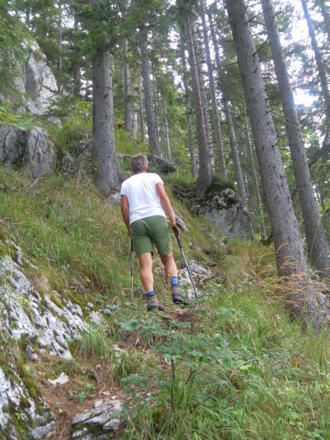 entlang des Westgrates