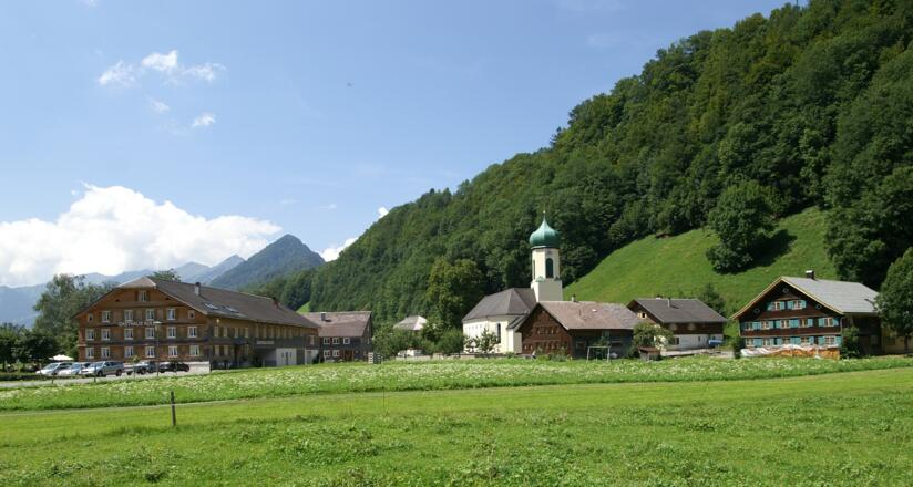 Schnepfau, Katholische Pfarrkirche Heiliger Wolfgang 2