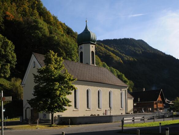 Schnepfau, Katholische Pfarrkirche Heiliger Wolfgang