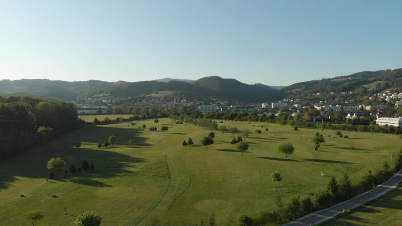 Swingolf und Discgolf Luftaufnahme