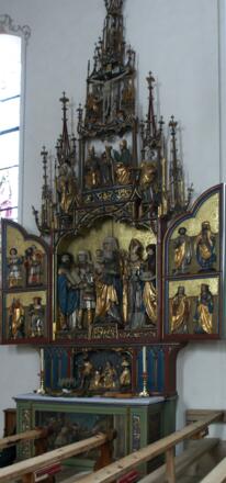 Bartholomäberg, Katholische Pfarrkirche Heiliger Bartholomäus und Friedhof