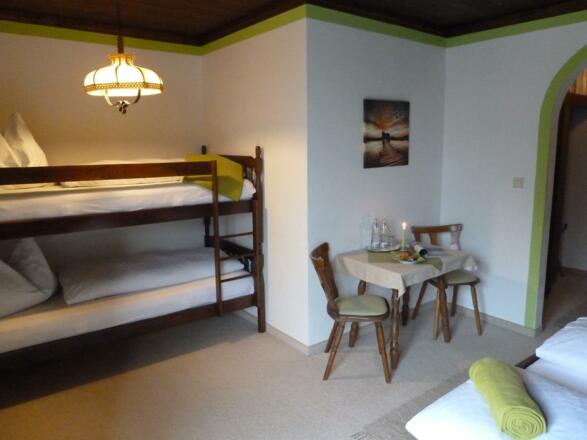 Vierbettzimmer Stockbetten