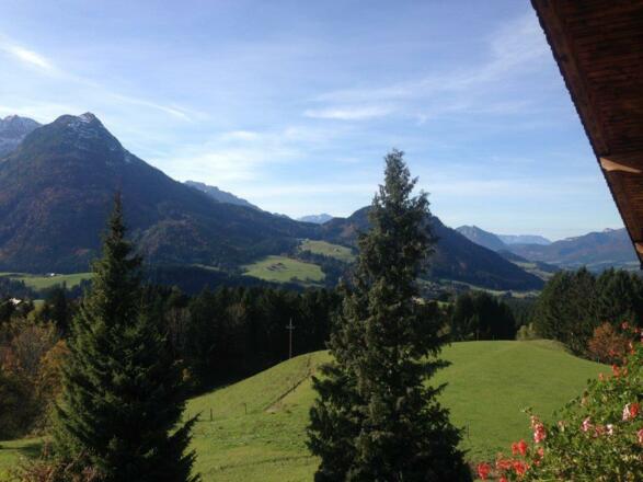 Aussicht von der Ferienwohnung
