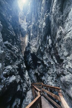 Vorderkaserklamm mit Naturbadegebiet