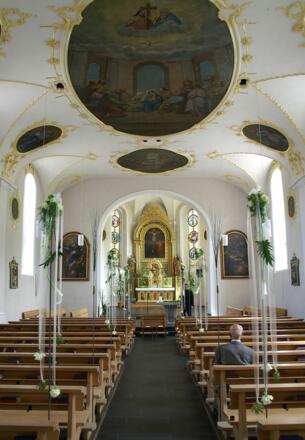Andelsbuch, Katholische Pfarrkirche Heilige Petrus und Heiliger Paulus 2