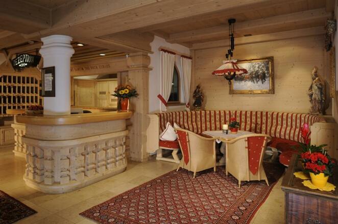 Alpenhotel Fernau Neustift Hotellobby