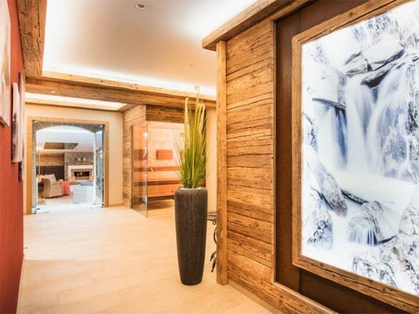 Hotel Bergcristall - Sauna-Empfang