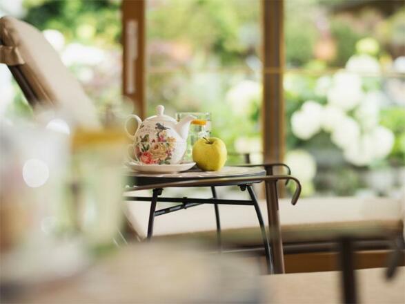 Hotel Bergcristall - Ruheraum-Garten