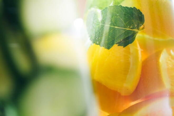 Vitamine und Erfrischung