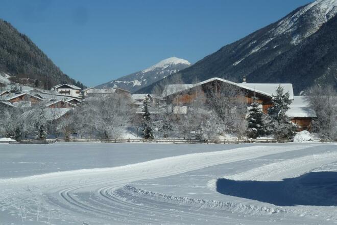 Langlaufloipe und Winterwanderweg