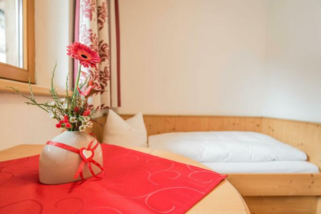 Appartement Silberdistel Schlafzimmer