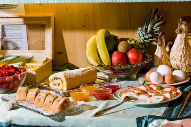 Herzhaftes Frühstücksbuffet