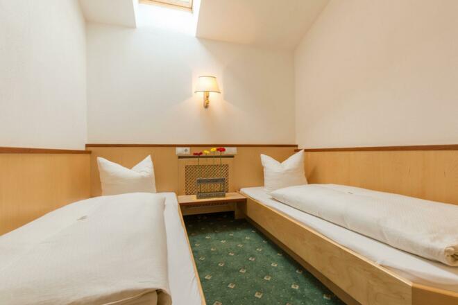 Appartement Kleeblatt Schlafzimmer