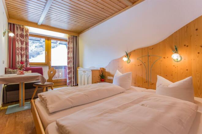 Appartement Silberdistel Schlafzimmer