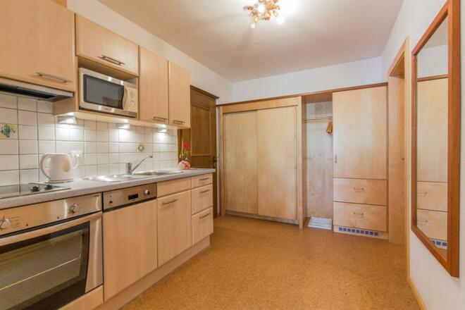 Appartement Kleeblatt Küche