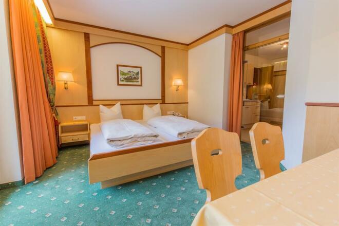 Appartement Kleeblatt Schlafzimmer