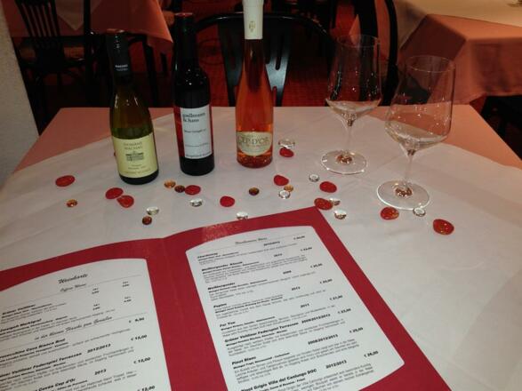 Weinkarte Hotel Heiligkreuz