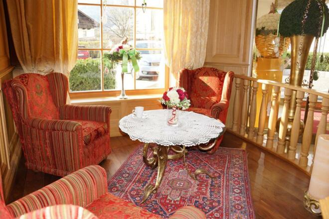 Gartenhotel Maria Theresia, Eingangsbereich