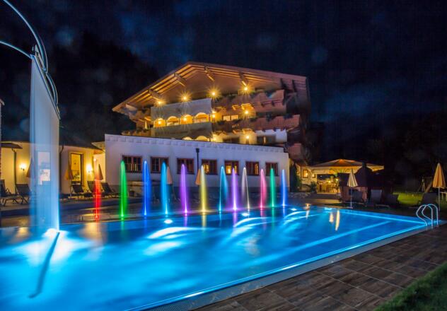 Die tägliche Wassershow