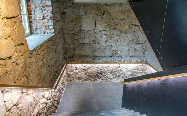 Der Turm der großen Schanze am Kälberstein