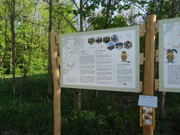 Schautafel am Moorrundweg Staudach/Egerndach