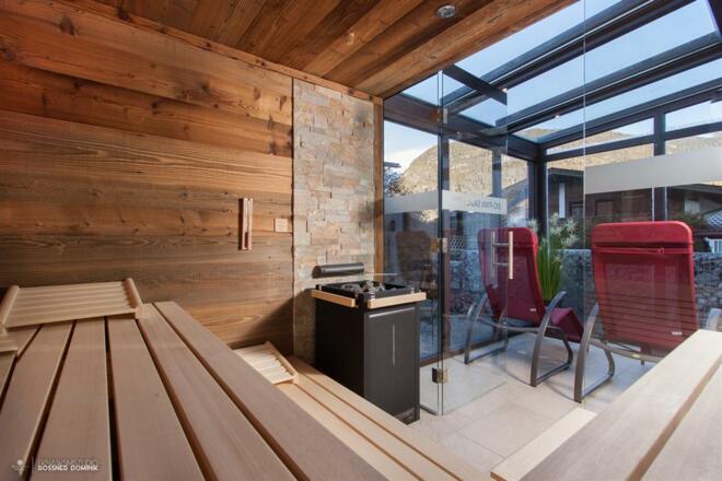 Ausblick von Bio Finnen Sauna