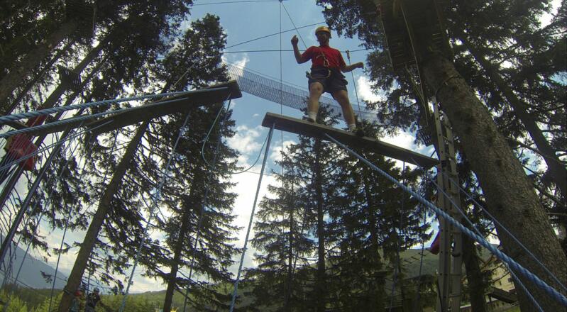 Falkensteiner Gäste in luftiger Höhe