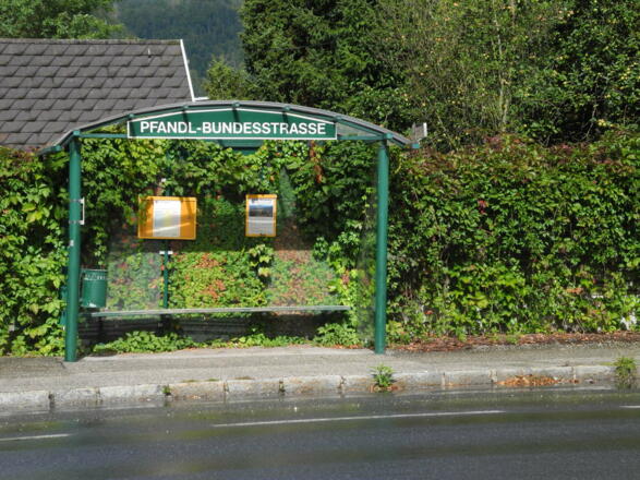 Haltestelle &quot;Pfandl Bundesstraße&quot; (Richtung Strobl)