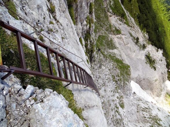 Thronleiter hinter der Werfener Hütte (Zustieg auf Hochthron)