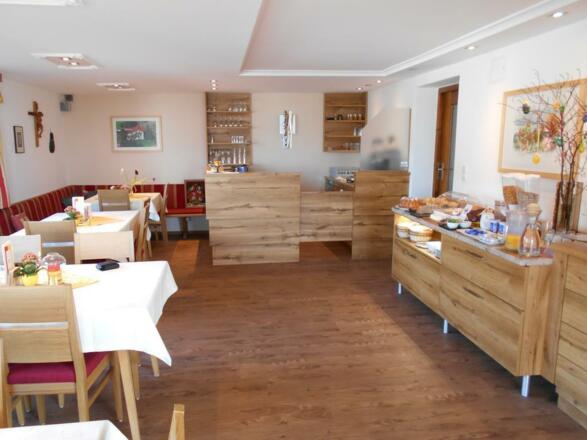 Frühstücksraum Gästehaus Sonnenheim