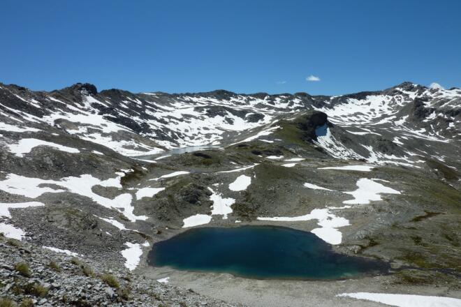 Blick vom Muttenjoch nach Südwesten