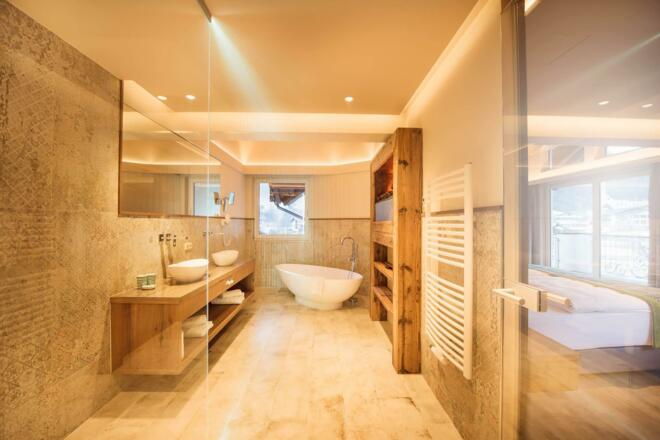 Badezimmer Bergsuite Zwölfer