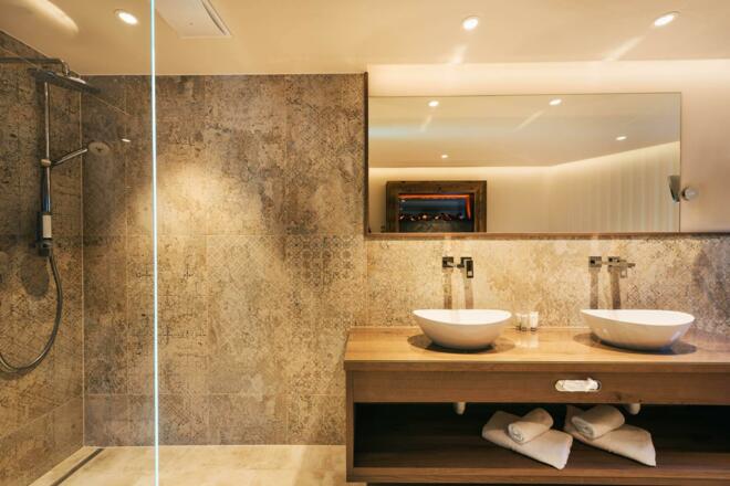 Badezimmer Bergsuite Zwölfer