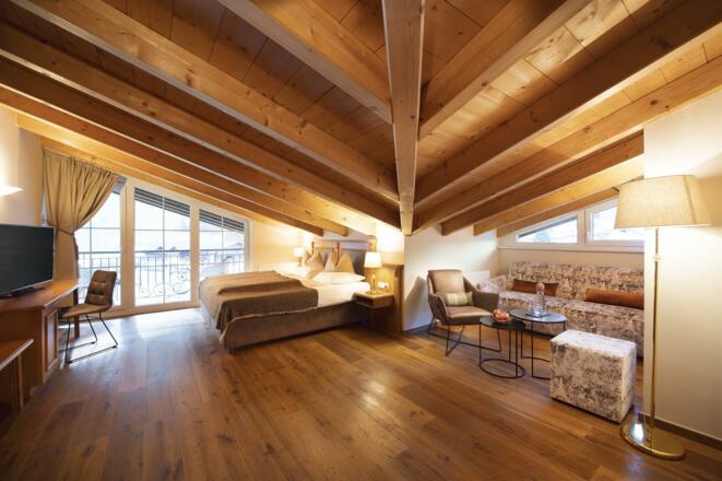 Junior Suite mit Mansarde