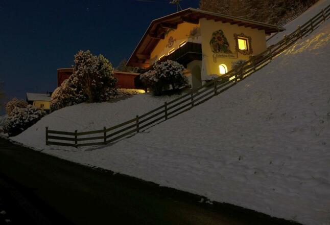 Ferienhaus Erika bei Nacht