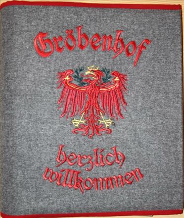 Alpenbauernhof Gröbenhof Gästemappe